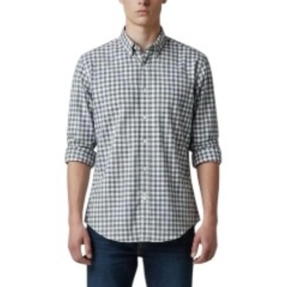 J. Crew Men’s Secret Wash 100% Organic Cotton Poplin Button Down Shirt NWT XS